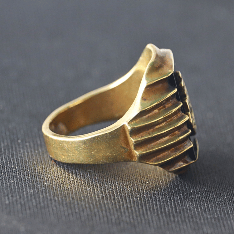 CUSHMAN 29381 USN BRASS RING BRASS US Navy Brass Ring Brass