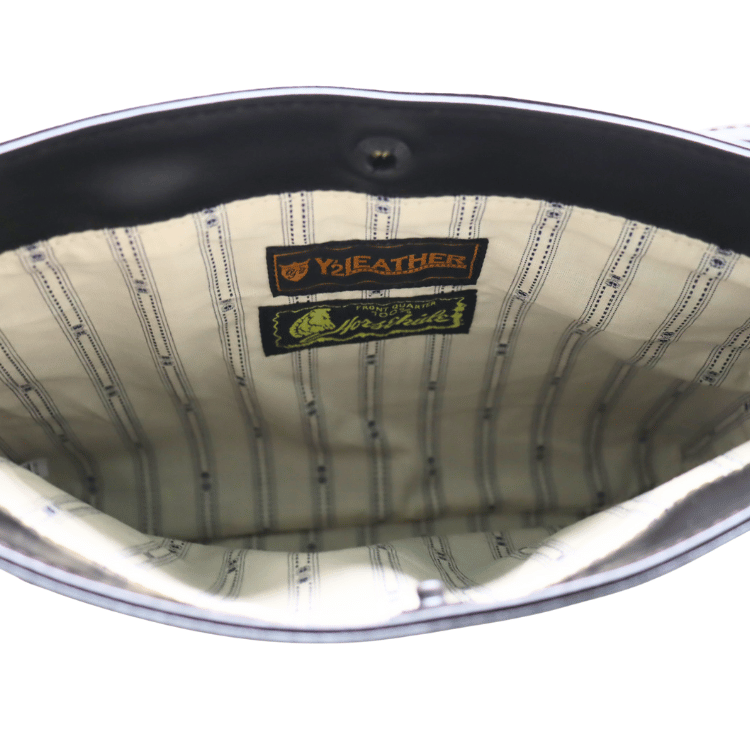 Y'2 LEATHER ワイツーレザー BG-18 NATURAL SCAR HORSE SACOCHE BAG ナチュラルスカー ホース サコッシュバッグ