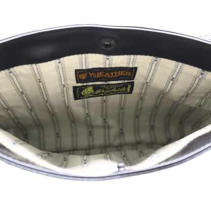 Y'2 LEATHER ワイツーレザー BG-18 NATURAL SCAR HORSE SACOCHE BAG ナチュラルスカー ホース サコッシュバッグ