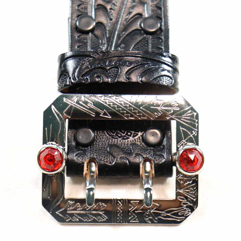 ATTRACTIONS アトラクションズ × ACE WESTERN BELTS Special Collaboration Belts  エースウエスタンベルト スペシャルコラボレーションベルト A20032 スタッズベルト