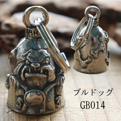 KC's GUARDIAN BELL Grim River Bulldog Crown Marine Route 66 Airborne Keychain, Amulet, Gift
