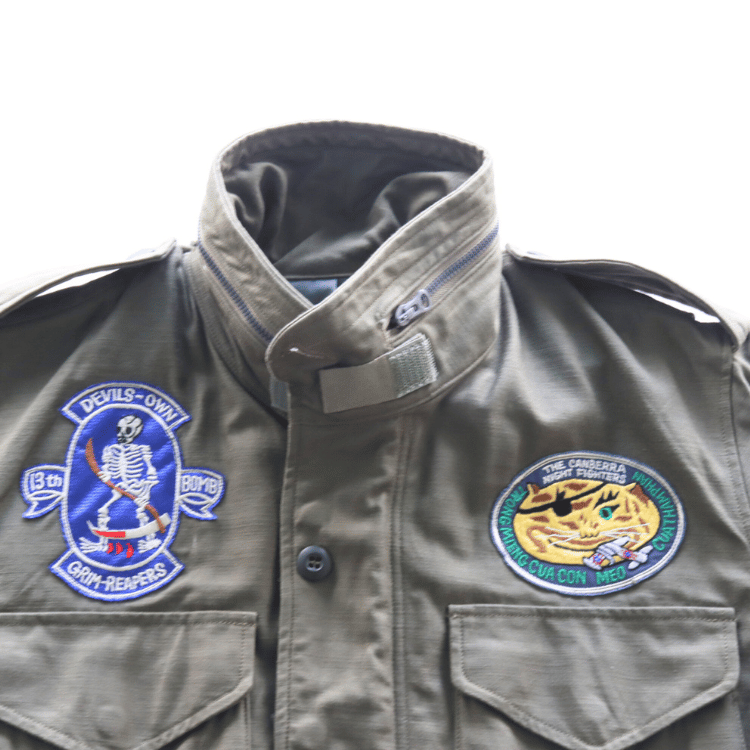 BUZZ RICKSON'S バズリクソンズ BR15804 Type M-65 “BUZZ RICKSON MFG. CO.” 13th BOMB. SQ. "GRIM REAPERS" 第13爆撃飛行隊 グリムリーパーズ ミリタリージャケット M-65 フィールドジャケット U.S.ARMY