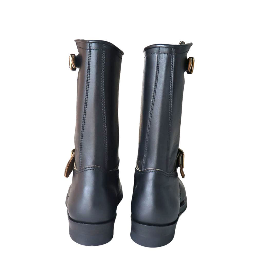 Y'2 LEATHER ワイツーレザー SHB-01 SUMI DYED HORSE Engineer Boots 墨黒ホース エンジニアブーツ