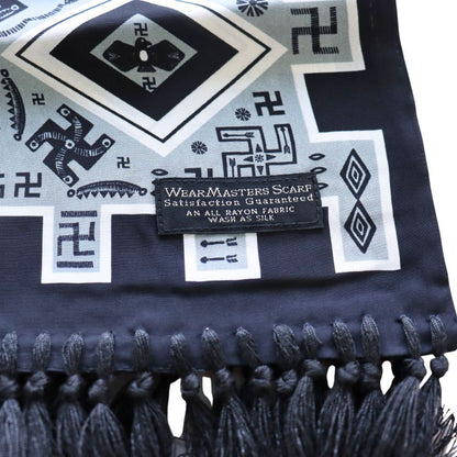 WEARMASTERS ウエアマスターズ by ATTRACTIONS  Swastika Scarf スワスティカ スカーフ WS017