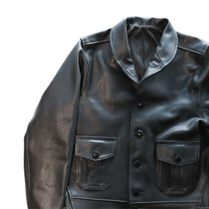 DAPPER'S ダッパーズ 1743 30’s Style A-1 Type Goatskin Leather Jacket 30年代スタイル ゴートスキンレザージャケット