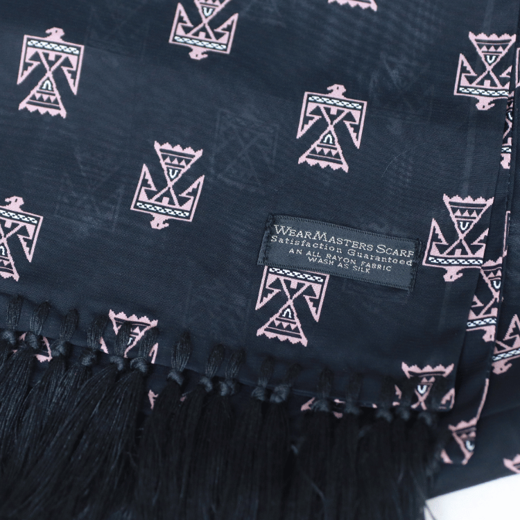 WEARMASTERS WS026 Scarf Black Thunderbird