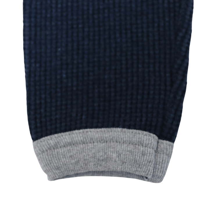 CUSHMAN クッシュマン 26392 BIG WAFFLE TWO TONE LONG TEE ビッグワッフル ツートンロングT アメカジ ワッフルT