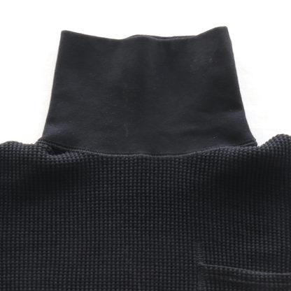 CUSHMAN クッシュマン 26380 BIG WAFFLE TURTLE NECK ビッグワッフルタートルネック 長袖