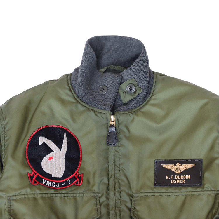 BUZZ RICKSON'S バズリクソンズ BR15948 Type WEP “BUZZ RICKSON MFG. CO., INC.” VMCJ-2 PLAY BOYS ミリタリー フライトジャケット J-WFS WEPジャケット