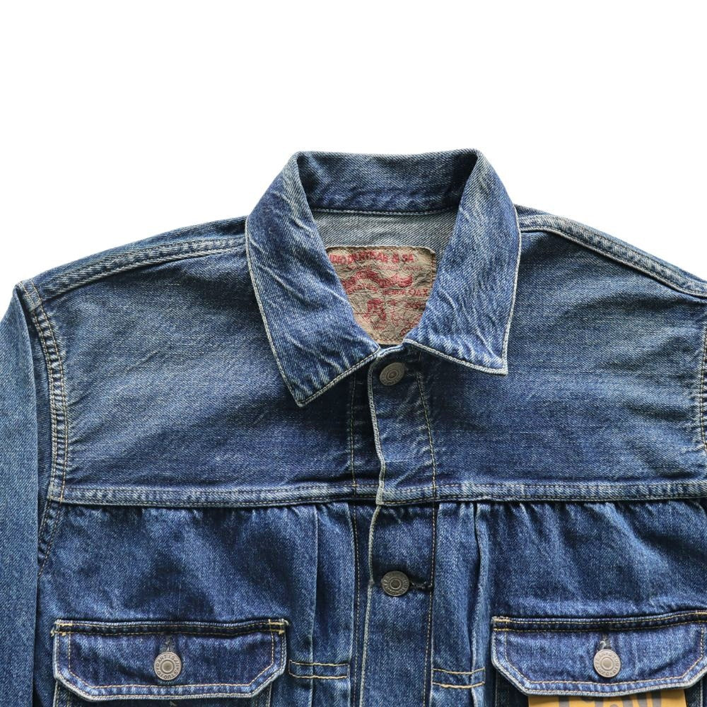 STUDIO D'ARTISAN ステュディオダルチザン 1950 Denim Jacket デニムジャケット D4536U natural indigo 2nd タイプ