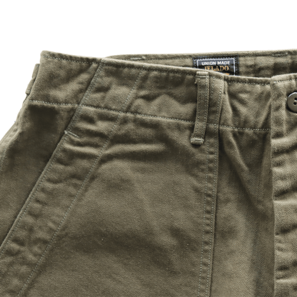 JELADO CT03347 HBT Baker Pants, Herringbone Twill, Men's Work Pants, Military M-47 Pants