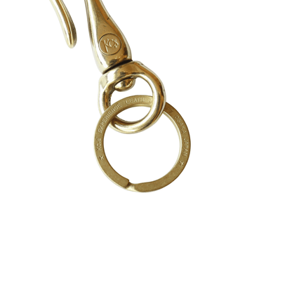 KC's ケイシイズ KAK800 キーリング スティンガー 真鍮製 KC,sダブルリング