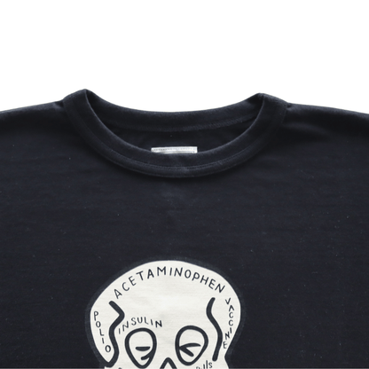 ATTRACTIONS AM0012 Medskull S/S Men's Short Sleeve T-Shirt, American Casual, MASA SCULP Collaboration