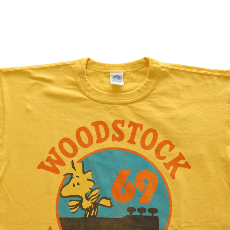 TOYS McCOY トイズマッコイ TMC2521 SNOOPY TEE WOODSTOCK 69 " PEACE & MUSIC " スヌーピーTシャツ
