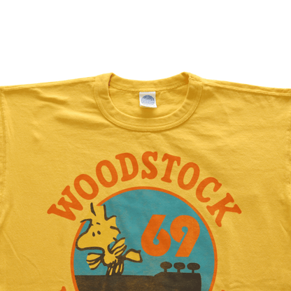 TOYS McCOY トイズマッコイ TMC2521 SNOOPY TEE WOODSTOCK 69 " PEACE & MUSIC " スヌーピーTシャツ