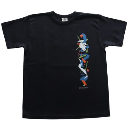 SAMURAI JEANS SJST26-103 Heavyweight T-shirt Short Sleeve T-shirt Print T-shirt