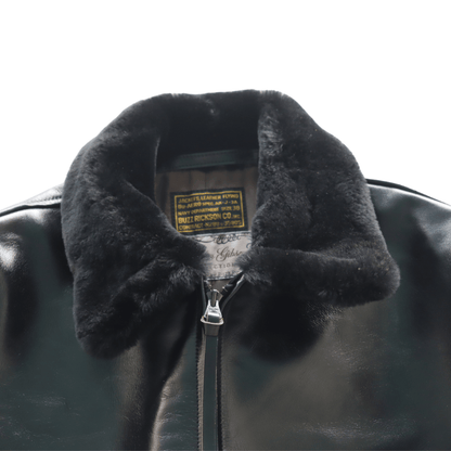 BUZZ RICKSON'S バズリクソンズ BR80655 WILLIAM GIBSON COLLECTION Type BLACK AN-J-3A HORSEHIDE MODELウィリアムギブソンコレクション ブラックAN-J-3A ホースハイドモデル