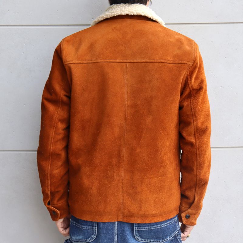 Y'2 LEATHER ワイツーレザー WJ-02 STEER SUEDE LUNCH COAT ステア スウェード ランチコート