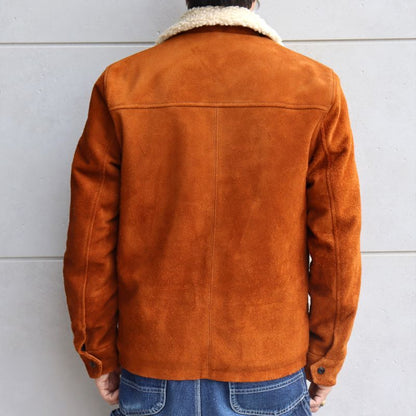 Y'2 LEATHER ワイツーレザー WJ-02 STEER SUEDE LUNCH COAT ステア スウェード ランチコート