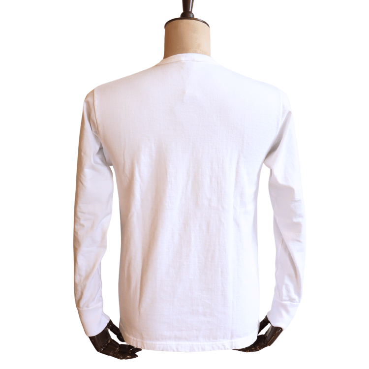 DELUXEWARE デラックスウエア SDTL-00 PLAIN LONG SLEEVE プレーンロングスリーブ 長袖Tシャツ SDTLプレーン 厚い 丈夫 柔らかい コットン100％ 日本製