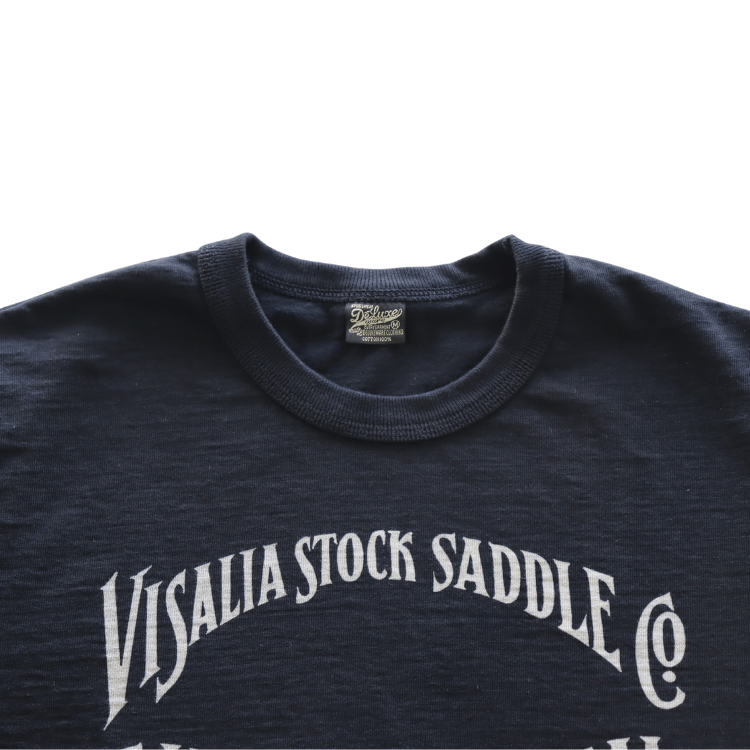 DELUXEWARE デラックスウエア DXTS-2601 SADDLE サドル プリントTシャツ 半袖Tシャツ 最高強度Tシャツ 最高品質 DXTシリーズ ヘビーウエイト 純国産品