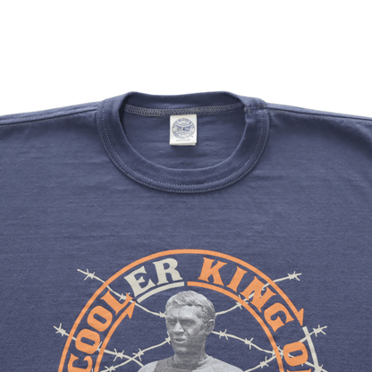 TOYS McCOY TMC2605 STEVE McQUEEN TEE "KING OF COOL-ER KING" Short Sleeve T-shirt Print T
