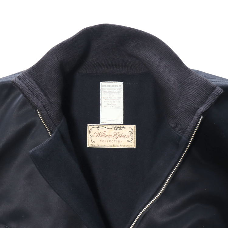 BUZZ RICKSON'S バズリクソンズ BR15775 WILLIAM GIBSON COLLECTION BLACK TANKERS SLASH POCKET ウィリアム ギブソン コレクション ブラックタンカース スラッシュポケット