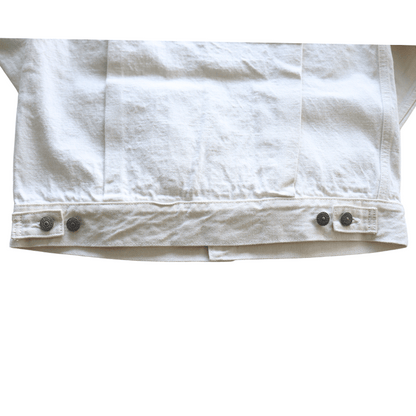 SUGAR CANE シュガーケーン SC15720 SUGAR CANE 13oz. WHITE DENIM JACKET 1953 MODEL　STANDARD DENIM（スタンダードデニム）2nd（セカンド）ホワイトデニム ジャケット