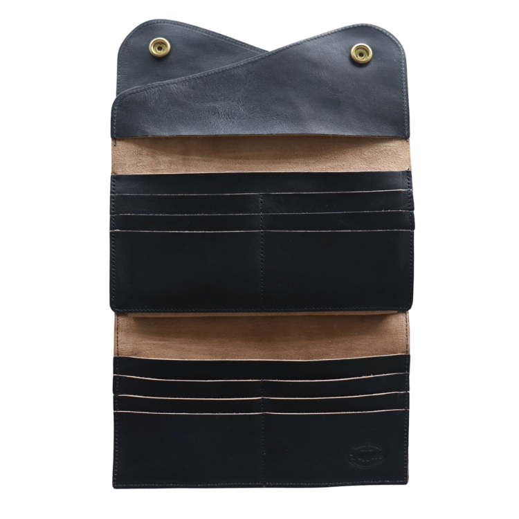 DAPPER'S ダッパーズ Lot.1794 Horsehide Double Flap Wallet ホースハイド ダブルフラップ ウォレット