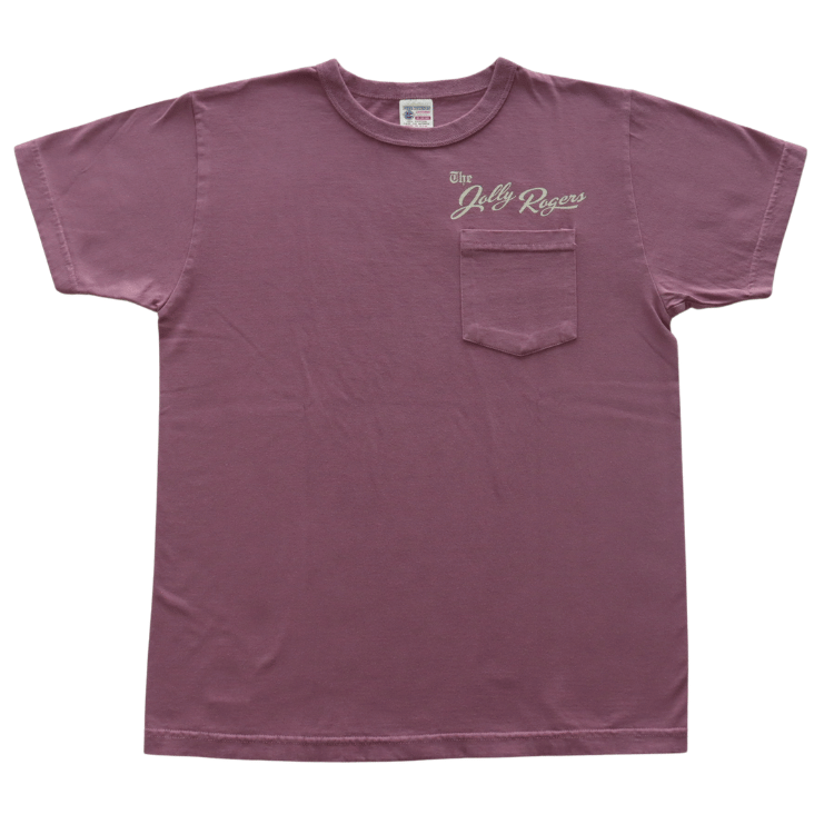 BUZZ RICKSON'S BR79711 S/S POCKET T-SHIRT "JOLLY ROGERS" Pocket T-shirt Jolly Rogers Short-sleeved T-shirt T-shirt Military T-shirt Printed T-shirt