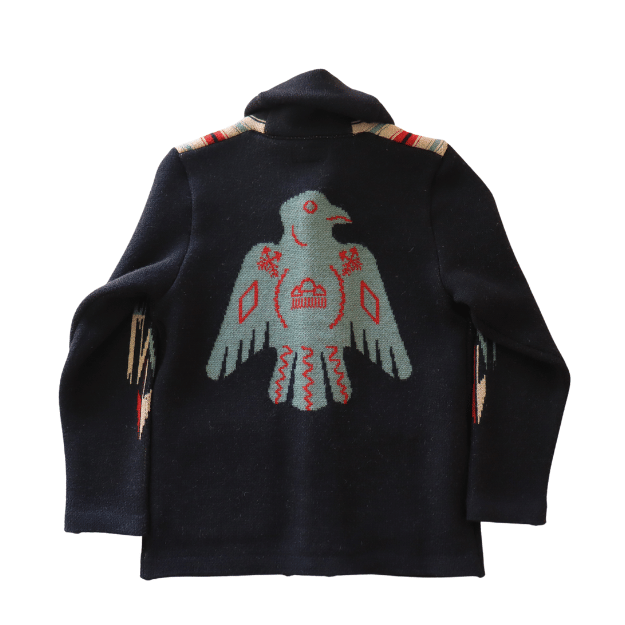 JELADO ジェラード JELADO Lagna Black CB03824 ニットカーディガン チマヨ柄