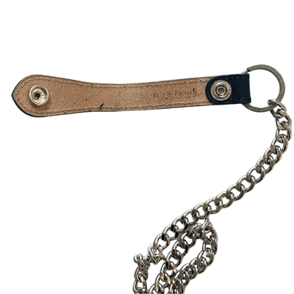 KC's KWC001 Wallet Chain KC,s NEO Steerhide American Casual Chain Leather Key Ring Wallet Chain