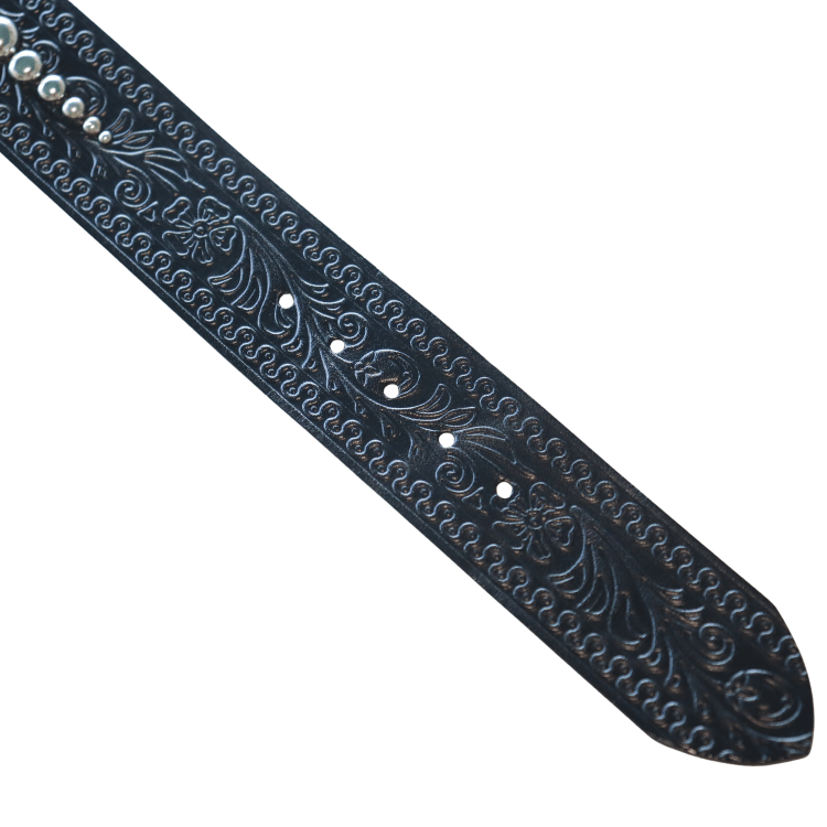 DAPPER'S ダッパーズ × ACE WESTERN BELTS Lot.1792 GO From Tokyo Design Studs Belt Made by ACE WESTERN BELTS  エースウエスタンベルト スタッズベルト