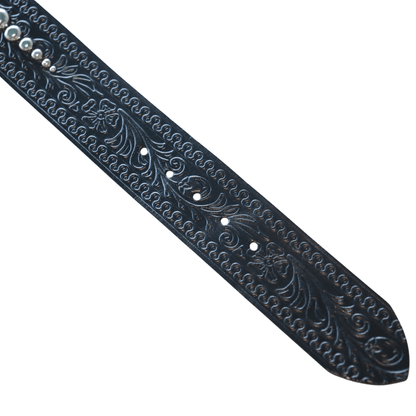 DAPPER'S ダッパーズ × ACE WESTERN BELTS Lot.1792 GO From Tokyo Design Studs Belt Made by ACE WESTERN BELTS  エースウエスタンベルト スタッズベルト