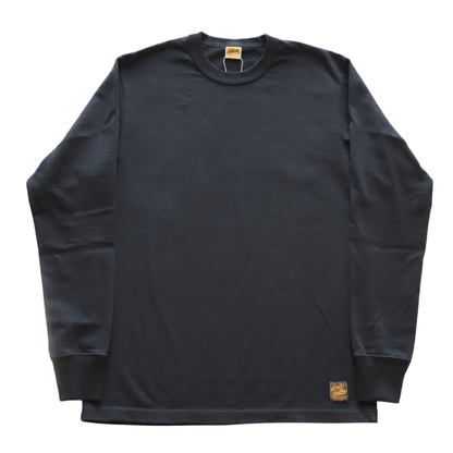 DELUXEWARE デラックスウエア SDTL-00 PLAIN LONG SLEEVE プレーンロングスリーブ 長袖Tシャツ SDTLプレーン 厚い 丈夫 柔らかい コットン100％ 日本製