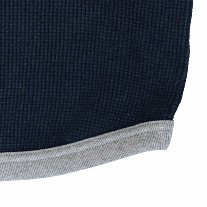 CUSHMAN クッシュマン 26392 BIG WAFFLE TWO TONE LONG TEE ビッグワッフル ツートンロングT アメカジ ワッフルT