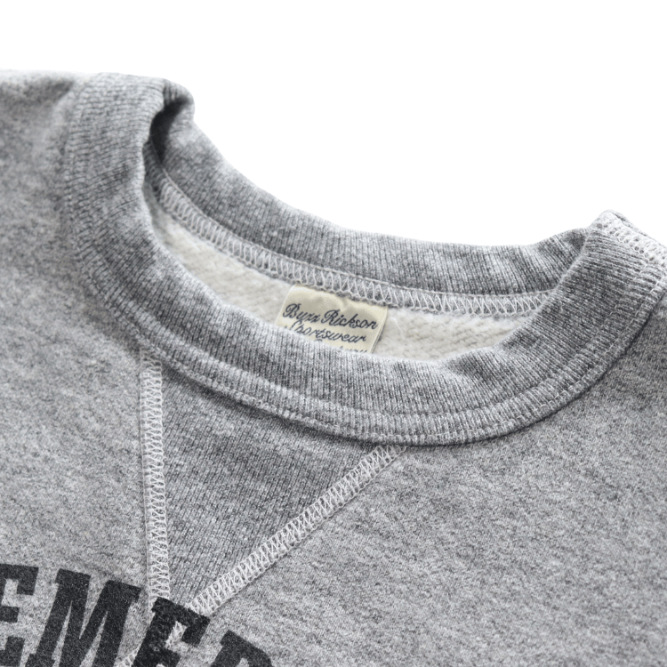 BUZZ RICKSON'S バズリクソンズ BR69635 SET-IN CREW SWEAT 64th EMERGENCY RESCUE セットインクルーネックスウェット 64th エマージェンシーレスキュー