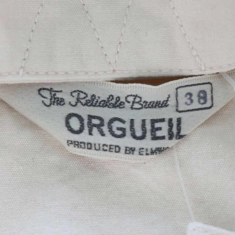 ORGUEIL オルゲイユ OR-5120 Detachable Shirt デタッチャブルシャツ 取り外し可能な襟