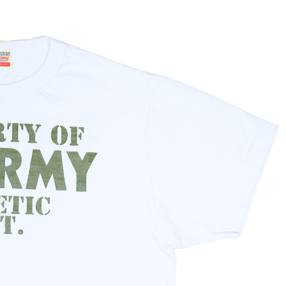 BUZZ RICKSON'S バズリクソンズ BR79348 S/S T-SHIRT PROPERTY OF U.S. ARMY ATHLETIC DEPT 半袖Tシャツ