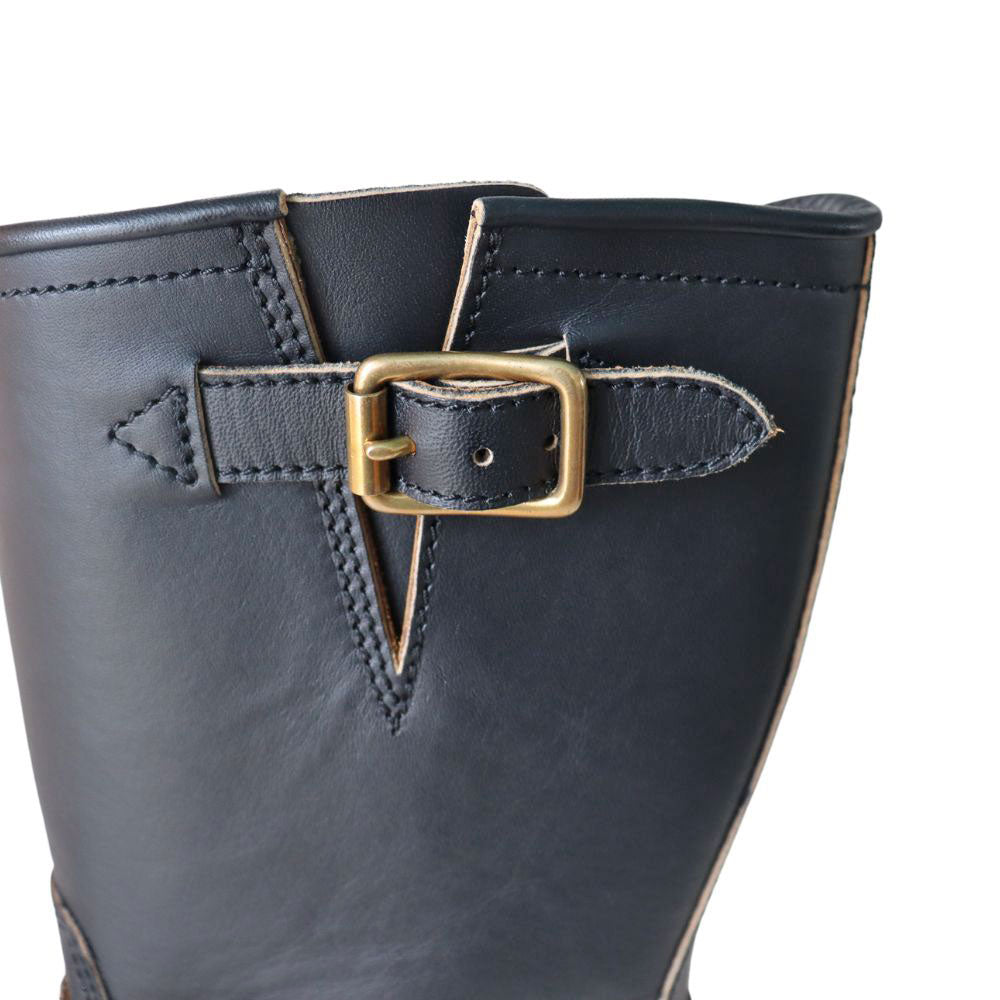 Y'2 LEATHER ワイツーレザー SHB-01 SUMI DYED HORSE Engineer Boots 墨黒ホース エンジニアブーツ