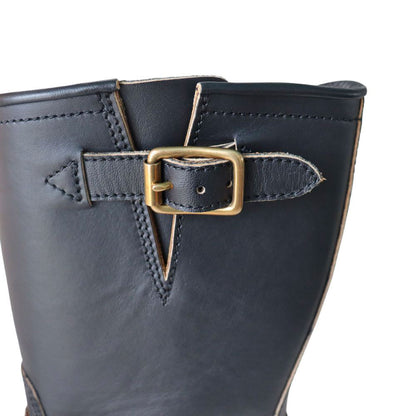Y'2 LEATHER ワイツーレザー SHB-01 SUMI DYED HORSE Engineer Boots 墨黒ホース エンジニアブーツ