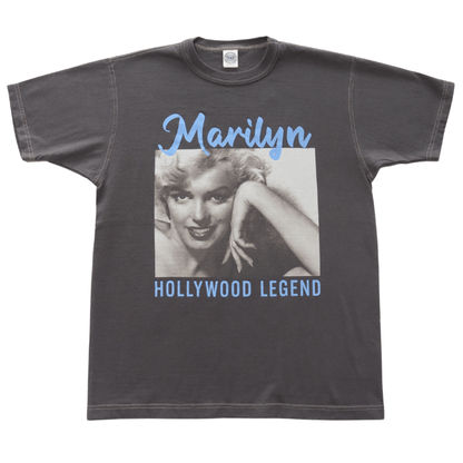 TOYS McCOY TMC2620 MARILYN MONROE TEE " HOLLYWOOD LEGEND " Marilyn Monroe T-shirt Short-sleeved T-shirt Print T-shirt Anniversary