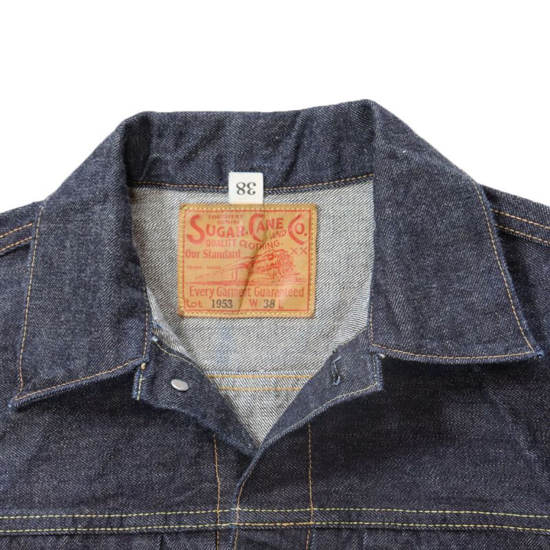 SUGAR CANE シュガーケーン SC11953  14.25oz. DENIM JACKET  1953 MODEL 14.25oz スタンダードデニム デニムジャケット 2nd Gジャン