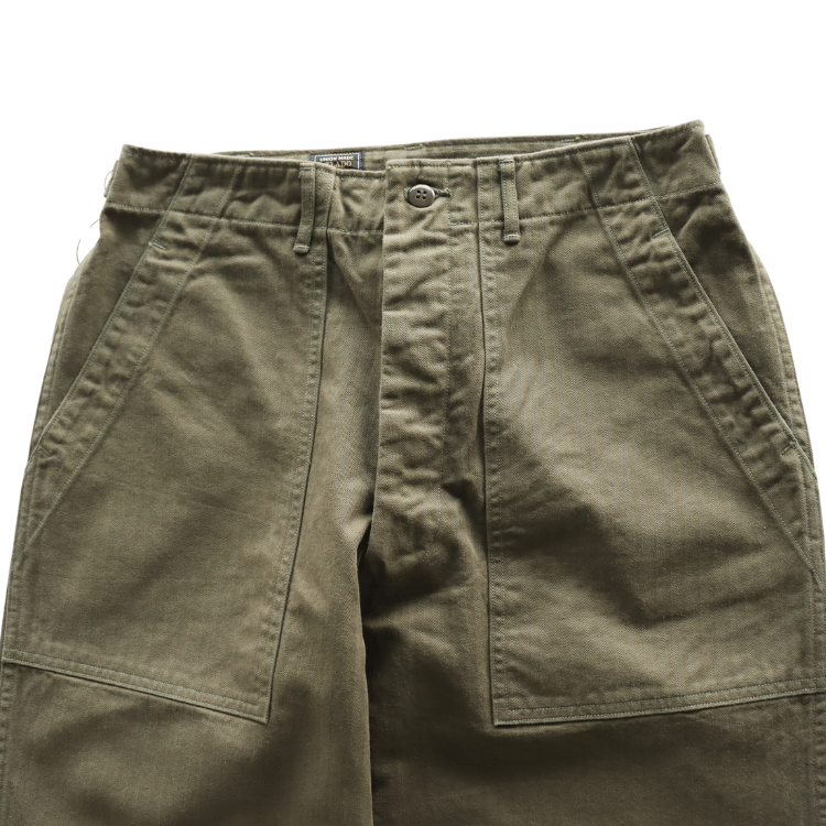 JELADO CT03347 HBT Baker Pants, Herringbone Twill, Men's Work Pants, Military M-47 Pants