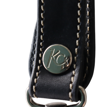 KC's KSK501 Keyring Chief Cowhide Keyring with Chief Concho, 21mm