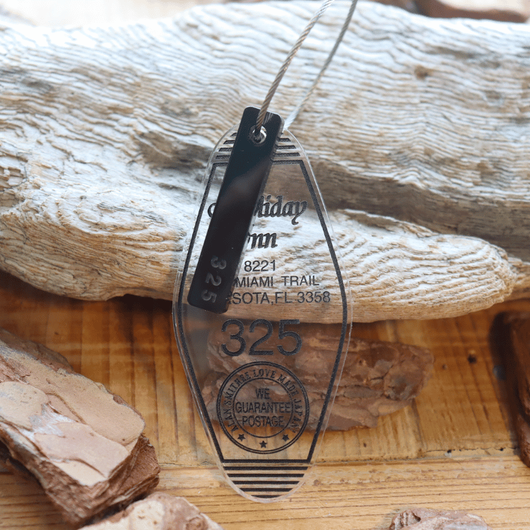 BUTLER VERNER SAILS バトラーバーナーセイルズ AW-1298-2 ACRYLIC HOTEL KEY HOLDER アクリルホテルキーホルダー