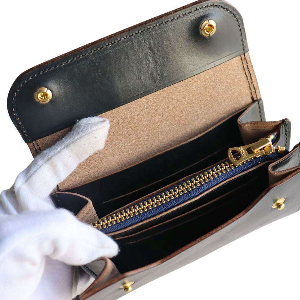 ART BROWN アートブラン Middle Wallet Horween Chromexcel ミドルウォレット  ホーウィン クロムエクセル VGW00086AB 財布