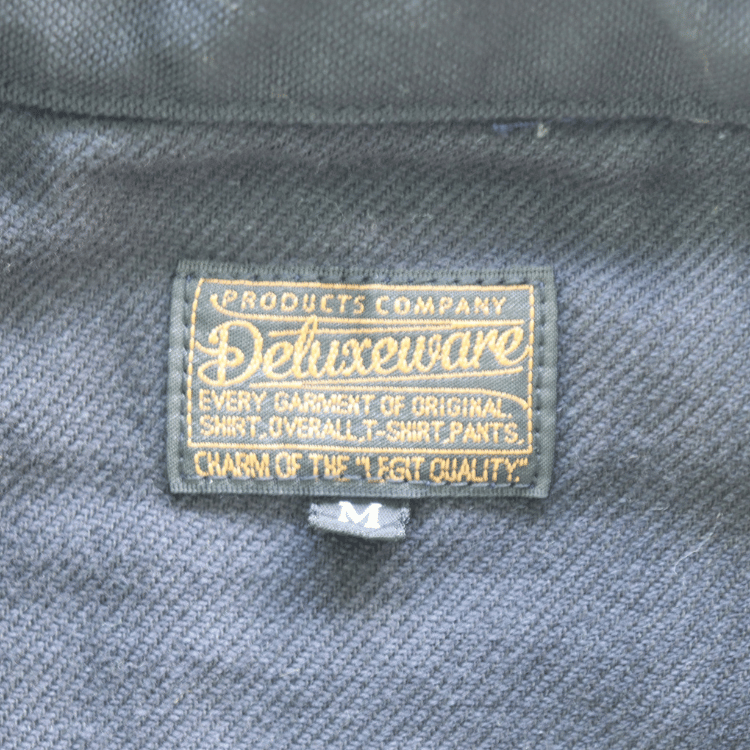 DELUXEWARE デラックスウエア 7649C NATIVE BORDER ネイティブボーダー ヘビーネルシャツ