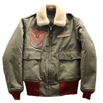 TOYS McCOY トイズマッコイ TMJ2528 TYPE B-10 TOYS McCOY MFG.CO. " Miss D-day " B-10 ジャケット ミリタリージャケット 赤リブ