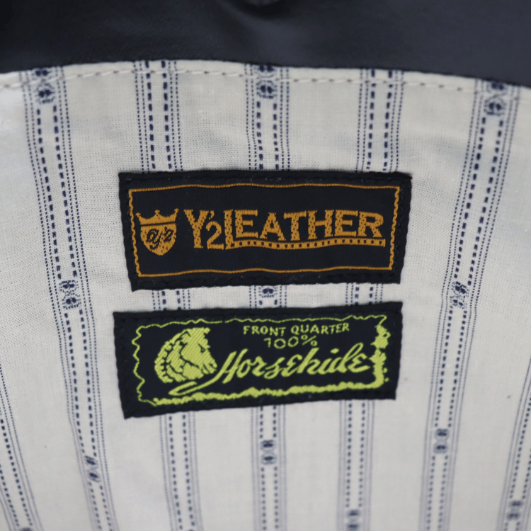 Y'2 LEATHER ワイツーレザー BG-18 NATURAL SCAR HORSE SACOCHE BAG ナチュラルスカー ホース サコッシュバッグ